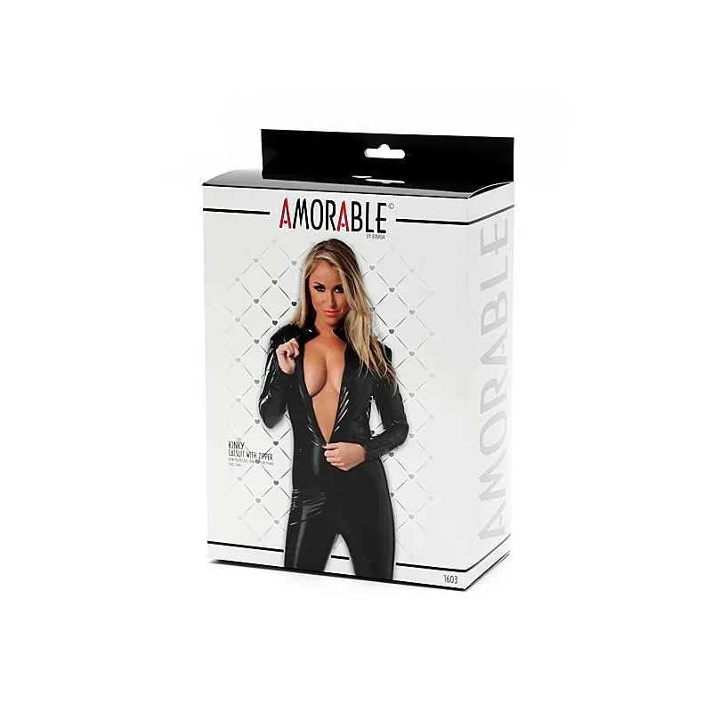 AMORABLE комбинезон catsuit на молнии