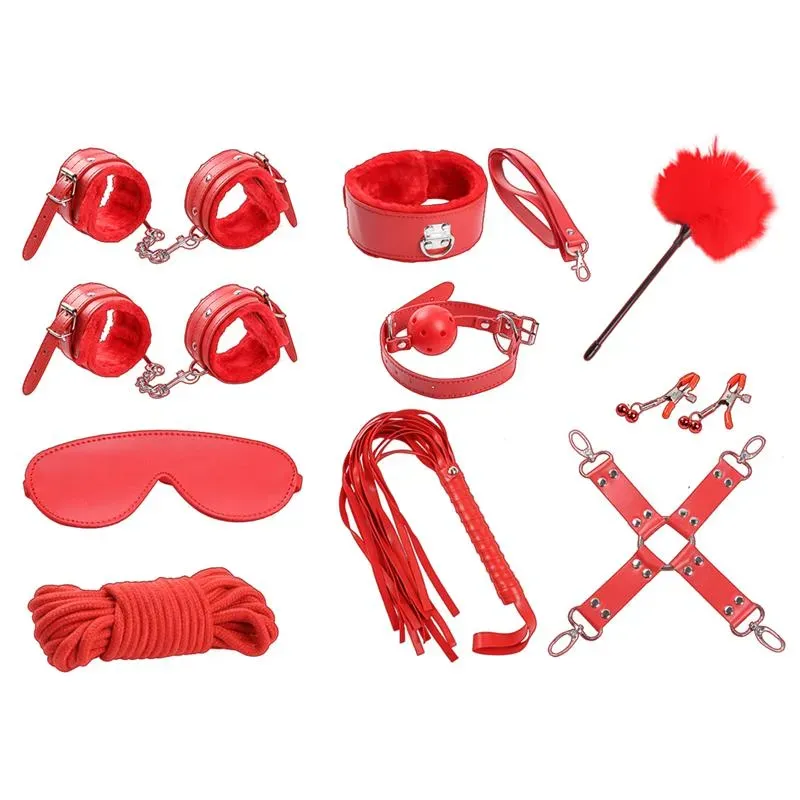 INTOYOU BDSM LINE sasaistīšanas komplekts, 10 daļas