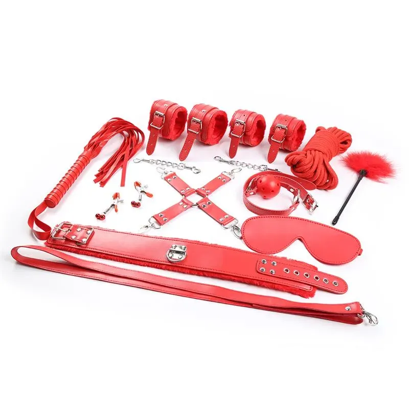 INTOYOU BDSM LINE sasaistīšanas komplekts, 10 daļas