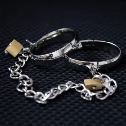 LATETOBED BDSM LINE metāla rokudzelži 7 cm