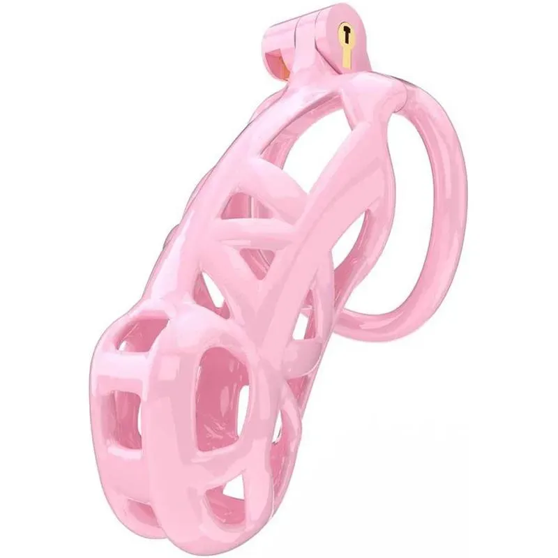 Penis Cage PC01 Pink šķīstības būris