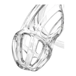 PENIS CAGES PC08 Transparent šķīstības būris