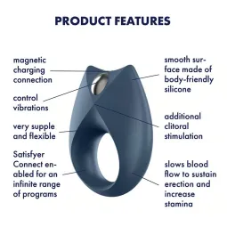 Satisfyer Royal One Connect App – erekcijas gredzens