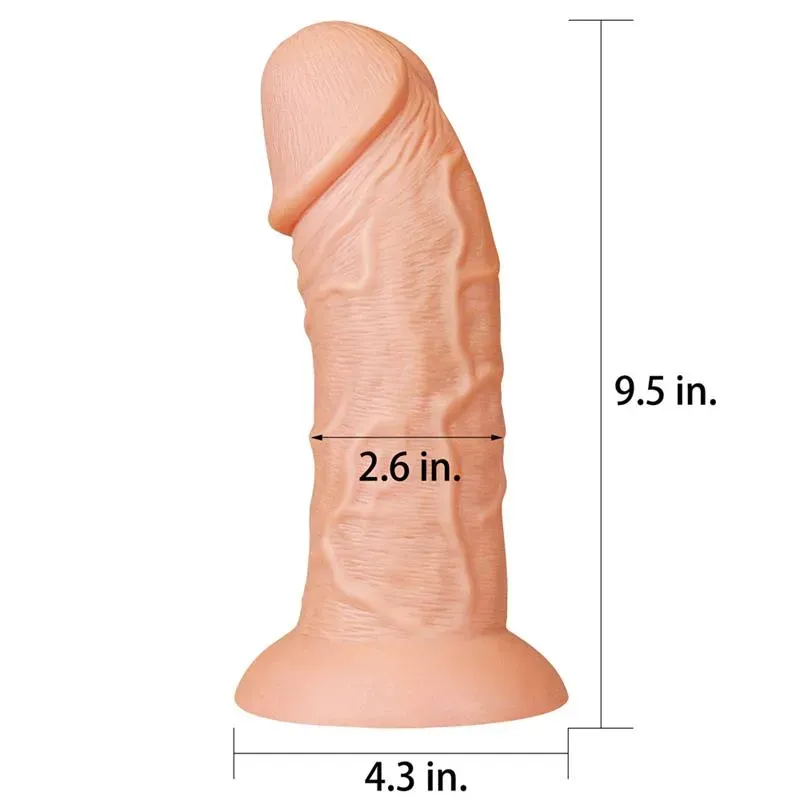 LOVETOY Dildo King 9.5 reālistisks dildo