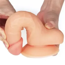 LOVETOY The Ultra Soft Dude 8 reālistisks dildo