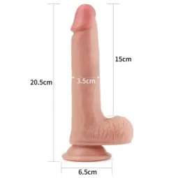 LOVETOY Nature 8 reālistisks silikona dildo