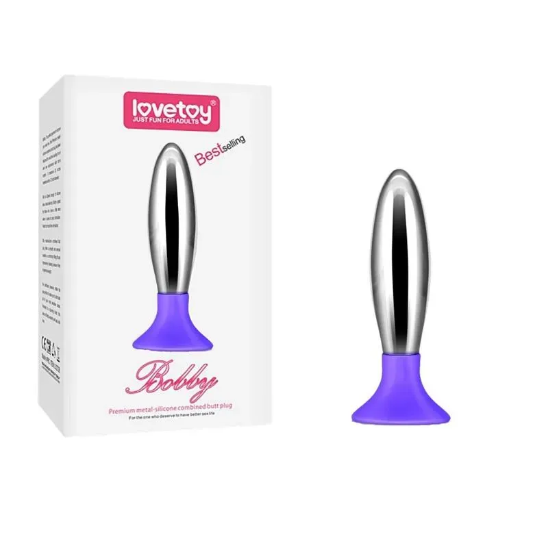 LOVETOY Butt Plug Bobby anālais korķis, violets