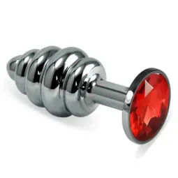 LOVETOY Spiral Butt Plug Rosebud анальная пробка