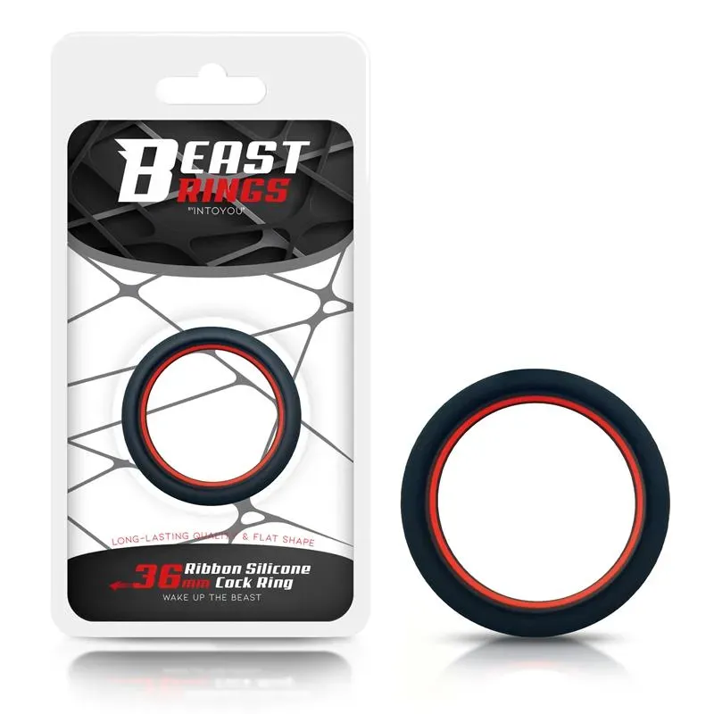 BEAST RINGS эрекционное кольцо силикон 3,6 см