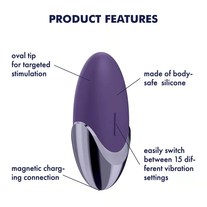 Satisfyer Purple Pleasure – seksa rotaļlieta | Noks.lv