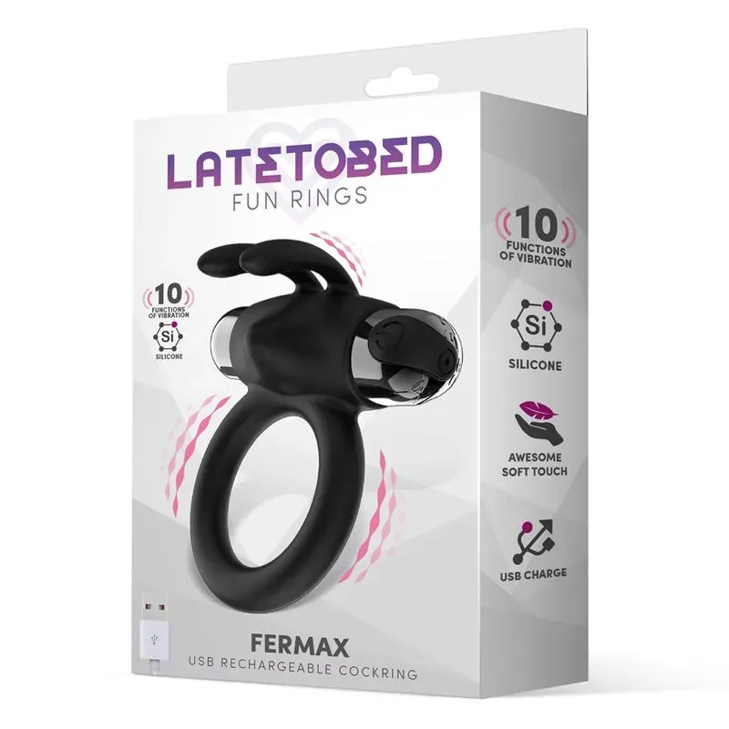 LATETOBED Fermax вибрирующее эрекционное кольцо