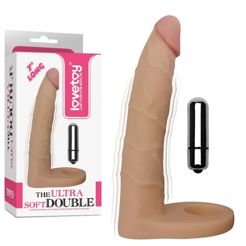 LOVETOY Dildo with Vibration 7 анальное дильдо