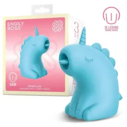 ENGILY ROSS Snowflake klitora stimulators ar mēli