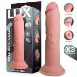 LUX Fritz Triple Density reālistisks dildo 22,5 cm