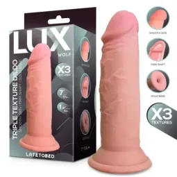 LUX Wolf Triple Density 7 reālistisks dildo