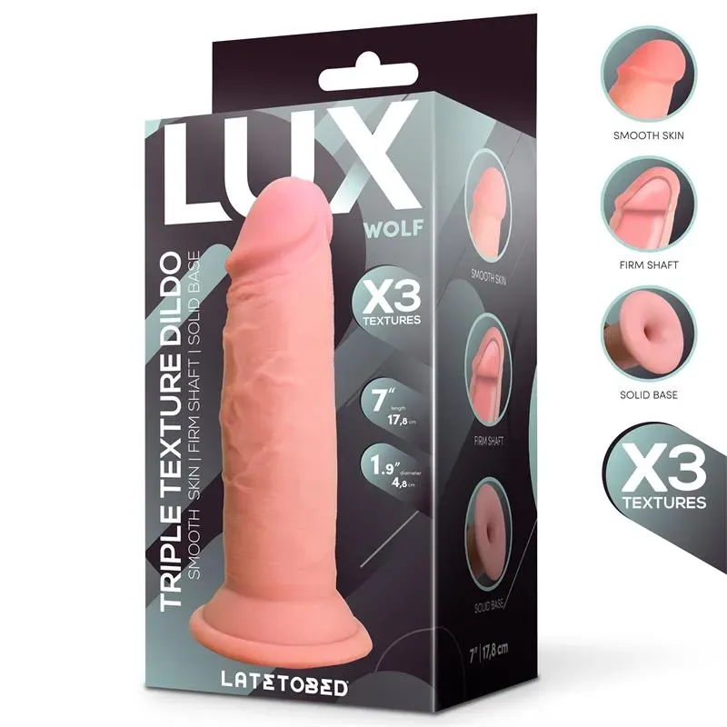 LUX Wolf Triple Density 7 фаллоимитатор