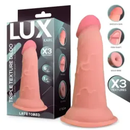 LUX Karl Triple Density reālistisks dildo