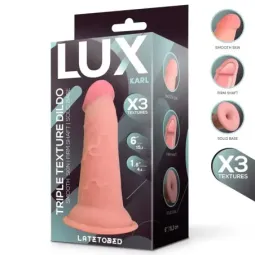 LUX Karl Triple Density reālistisks dildo
