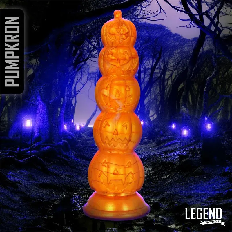 LEGEND Pumpkron ķirbja formas silikona dildo