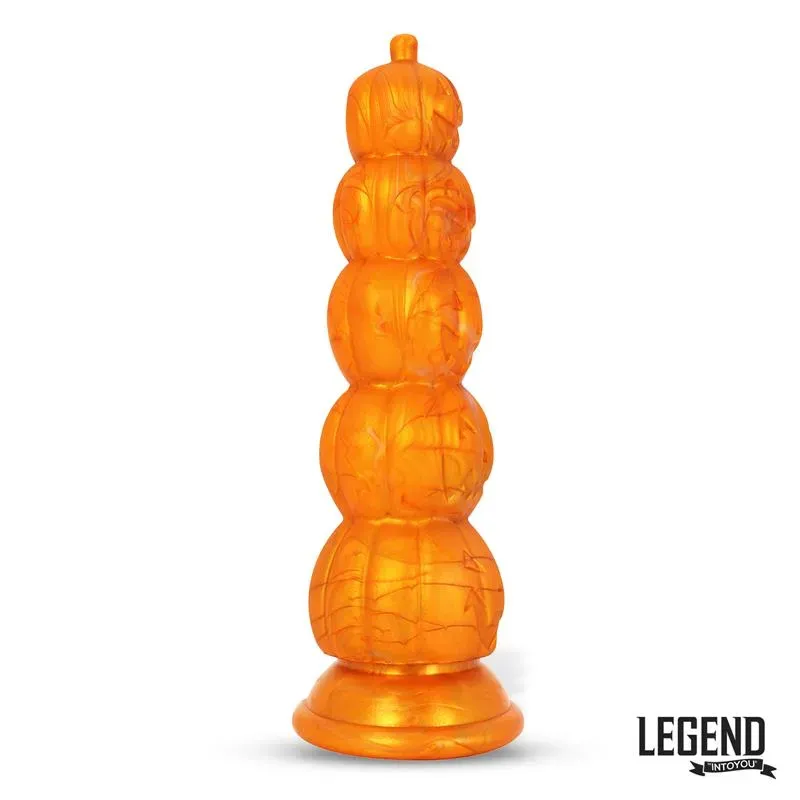LEGEND Pumpkron ķirbja formas silikona dildo