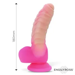 Dildox Scalidor Unicorn фаллоимитатор 18 см, светится