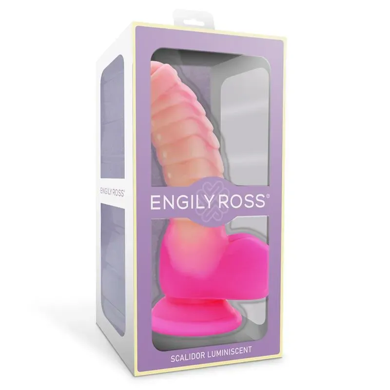 Dildox Scalidor Unicorn фаллоимитатор 18 см, светится