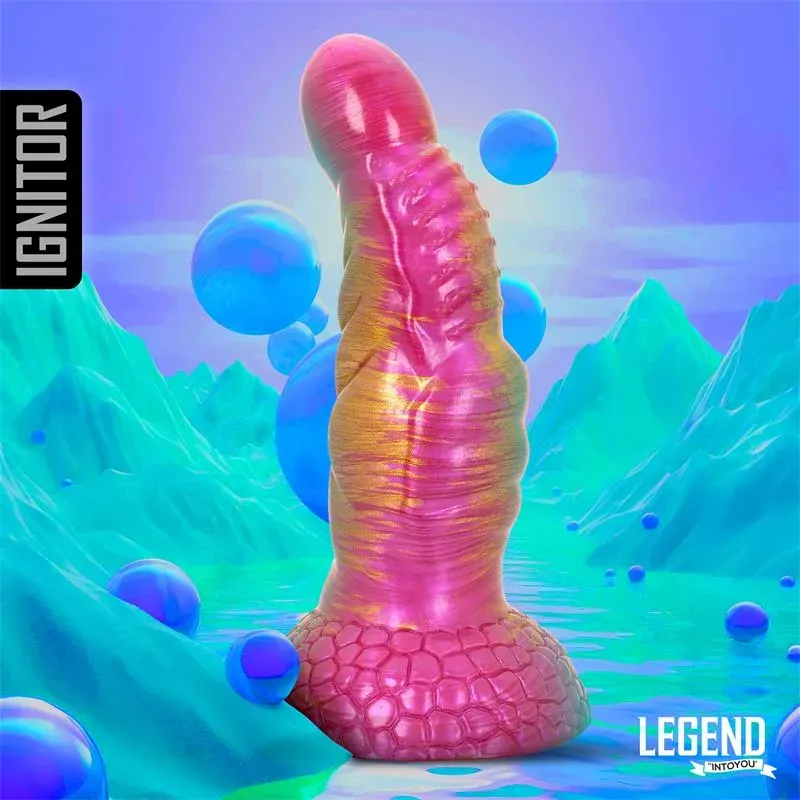 LEGEND Ignitor šķidrā silikona dildo 18,3 cm