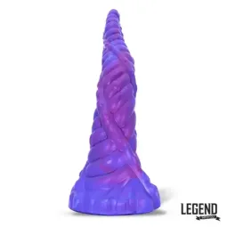 LEGEND Octogore vienradža dildo, 27 cm, silikons