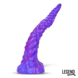 LEGEND Octogore vienradža dildo, 27 cm, silikons