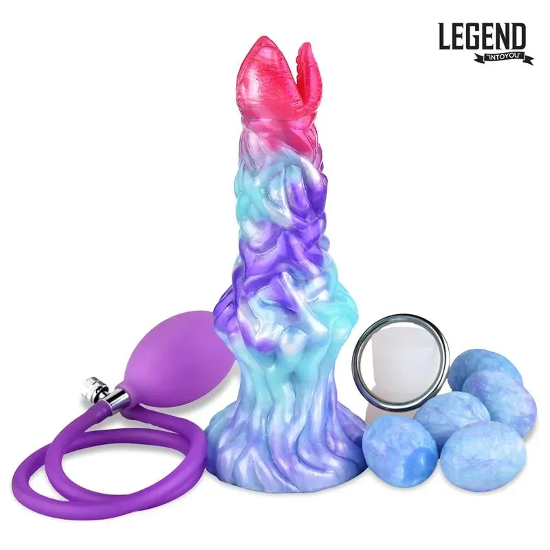 LEGEND Eggryphon ovipozitora dildo ar olām, 20 cm