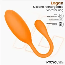 INTOYOU Logan vibrējošā oliņa ar lietotni