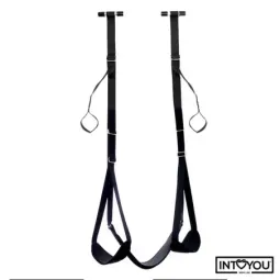 INTOYOU BDSM LINE durvju šūpoles ar kāju balstiem