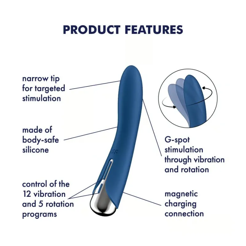 Satisfyer Spinning Vibe 1 – G punkta vibrators | Noks.lv