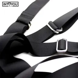 INTOYOU BDSM LINE durvju šūpoles ar kāju balstiem