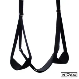INTOYOU BDSM LINE durvju šūpoles ar kāju balstiem