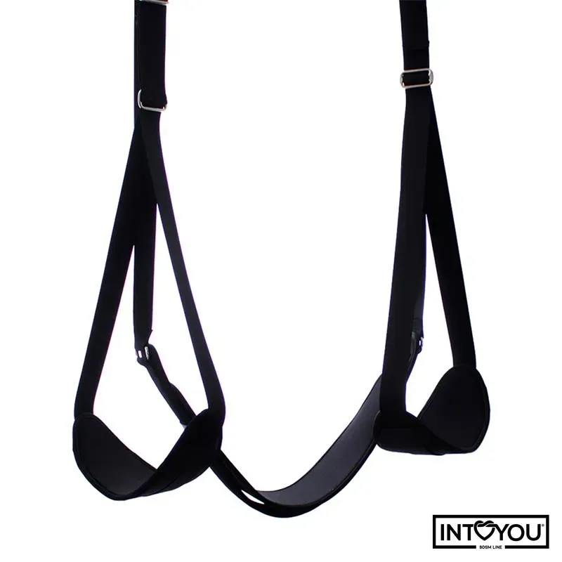 INTOYOU BDSM LINE durvju šūpoles ar kāju balstiem