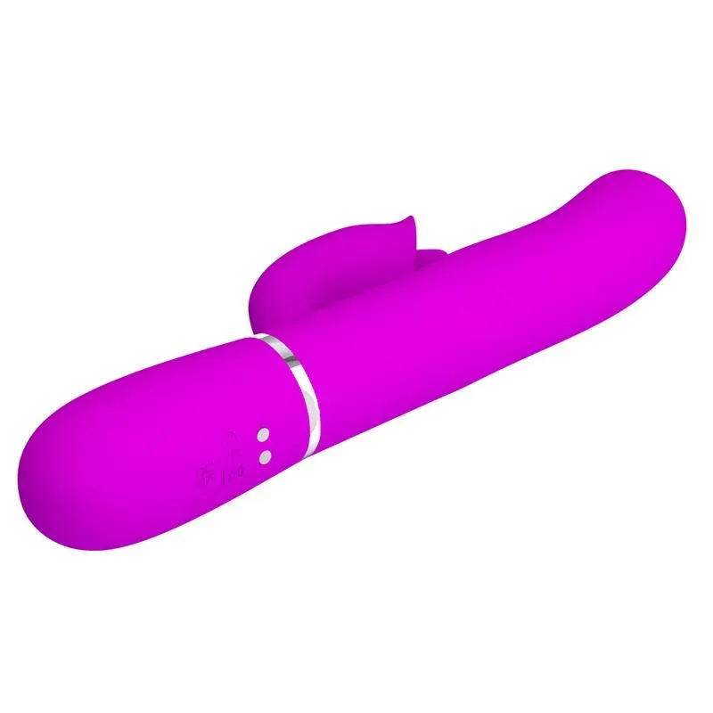 PRETTYLOVE Gigi vibrators ar mēles stimulāciju