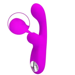 PRETTYLOVE Skylar trušu vibrators ar pulsāciju