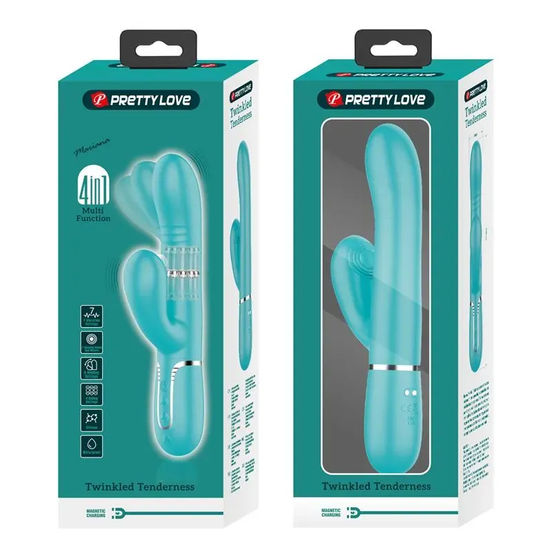 PRETTYLOVE Mariana 4 in 1 trušu vibrators