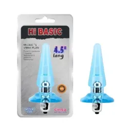 CHISA Nicoles анальная пробка с вибрацией 12,5 см