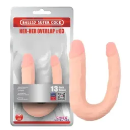 CHISA Her-Her Overlap N3 dubultais dildo
