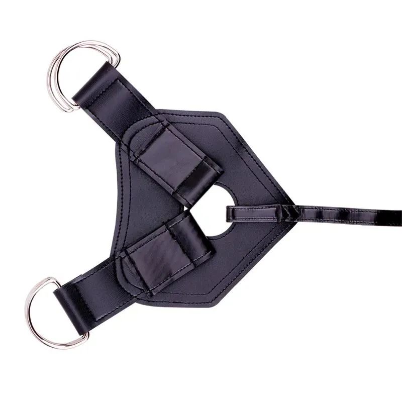 CHISA Luxe Harness Silicone Black dildo siksna