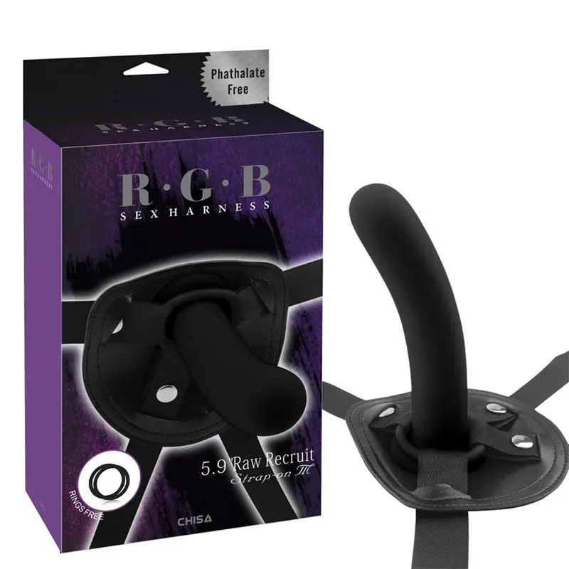 CHISA Raw Recruit M strap-on ar silikona dildo
