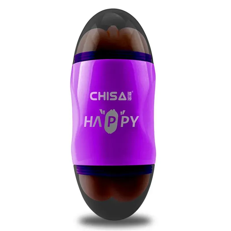 CHISA Happy Cup masturbators ar divām ieejām
