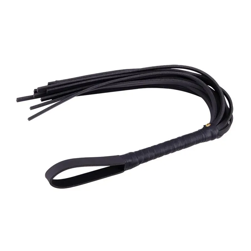 CHISA Leather Flogger кожаная плеть 72 см
