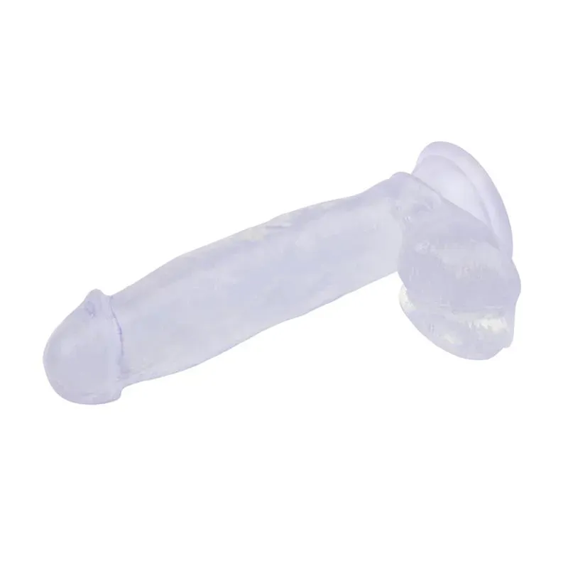 CHISA Hi-Rubber 7 Clear reālistisks dildo