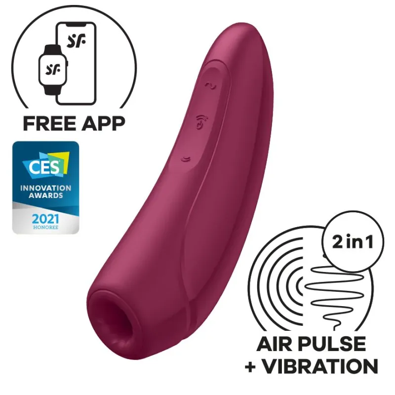 Satisfyer Curvy 1 Connect App – klitora stimulators