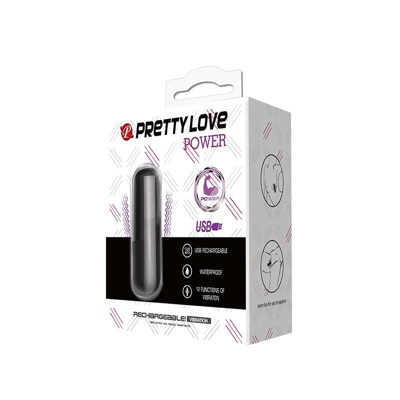 PRETTYLOVE Power вибропуля 6 x 1,8 см