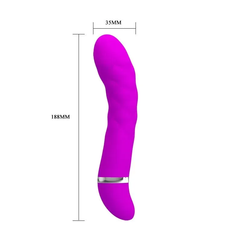 PRETTYLOVE Truda G-punkta vibrators, silikons