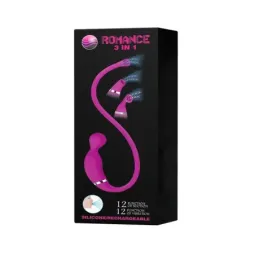 ROMANCE 3 in 1 vakuuma stimulators ar vibrāciju